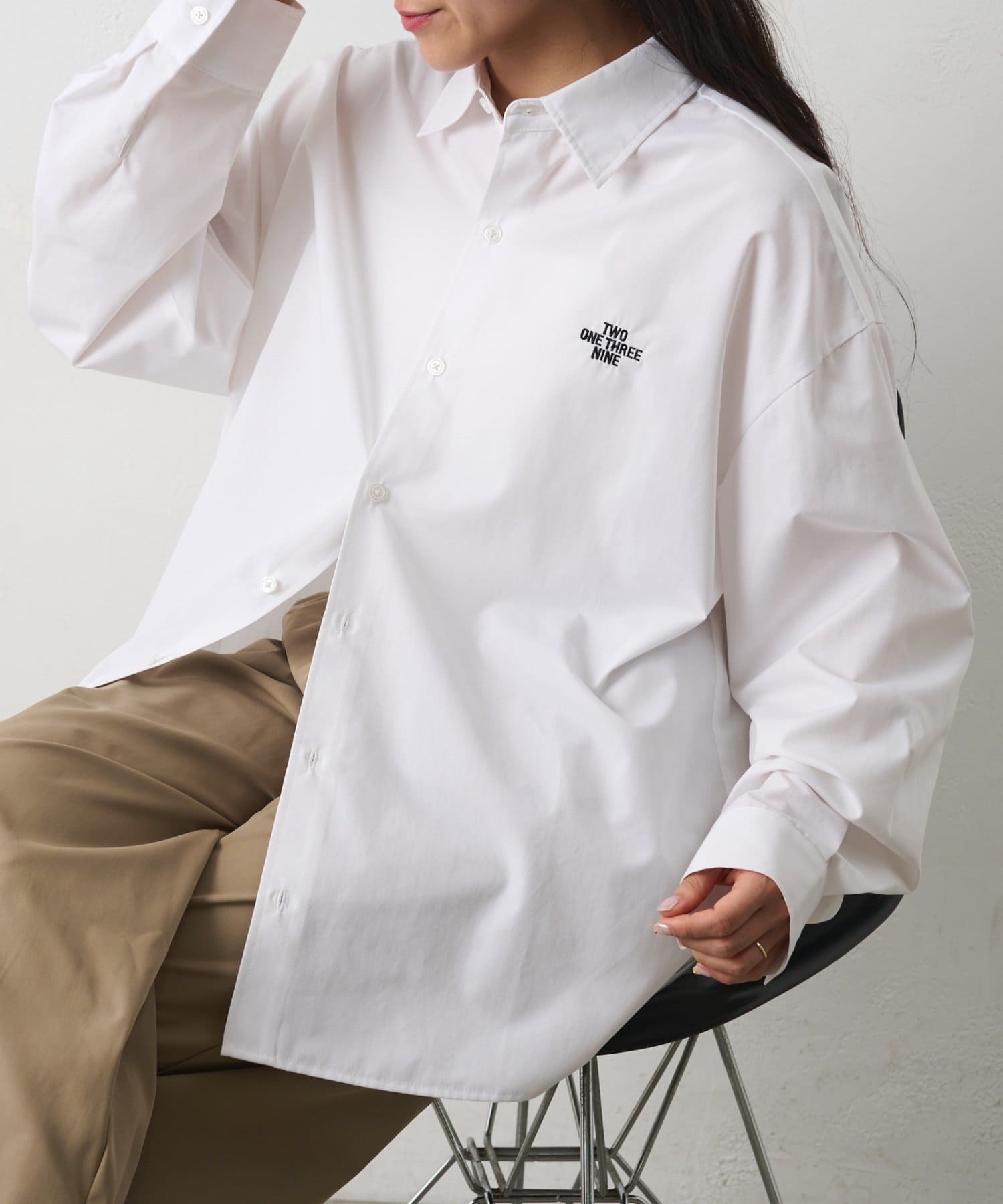 TWOONETHREENINE 刺繍長袖シャツ | COLONY 2139(コロニー トゥーワン