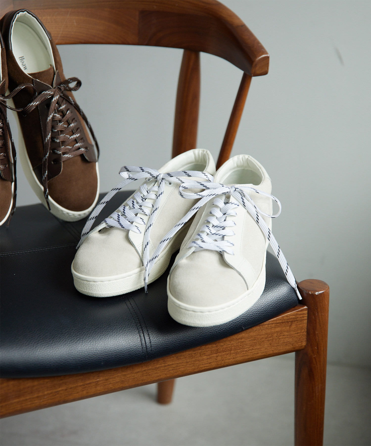 Hoaw.】レザースニーカー | Whim Gazette(ウィム ガゼット)レディース