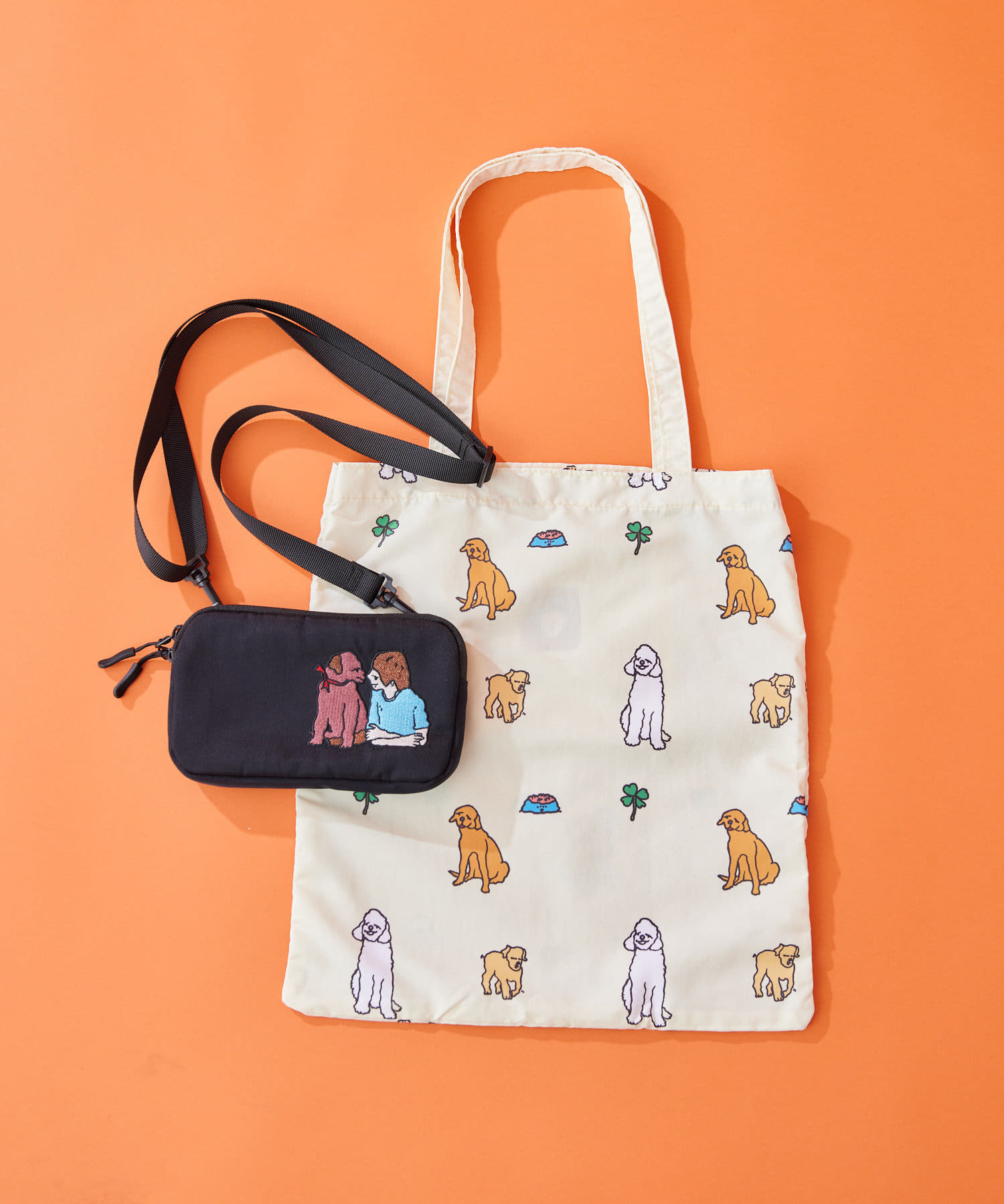 KEN NAKAYAMAコラボトラベルミニショルダー＆サブバッグ | ear