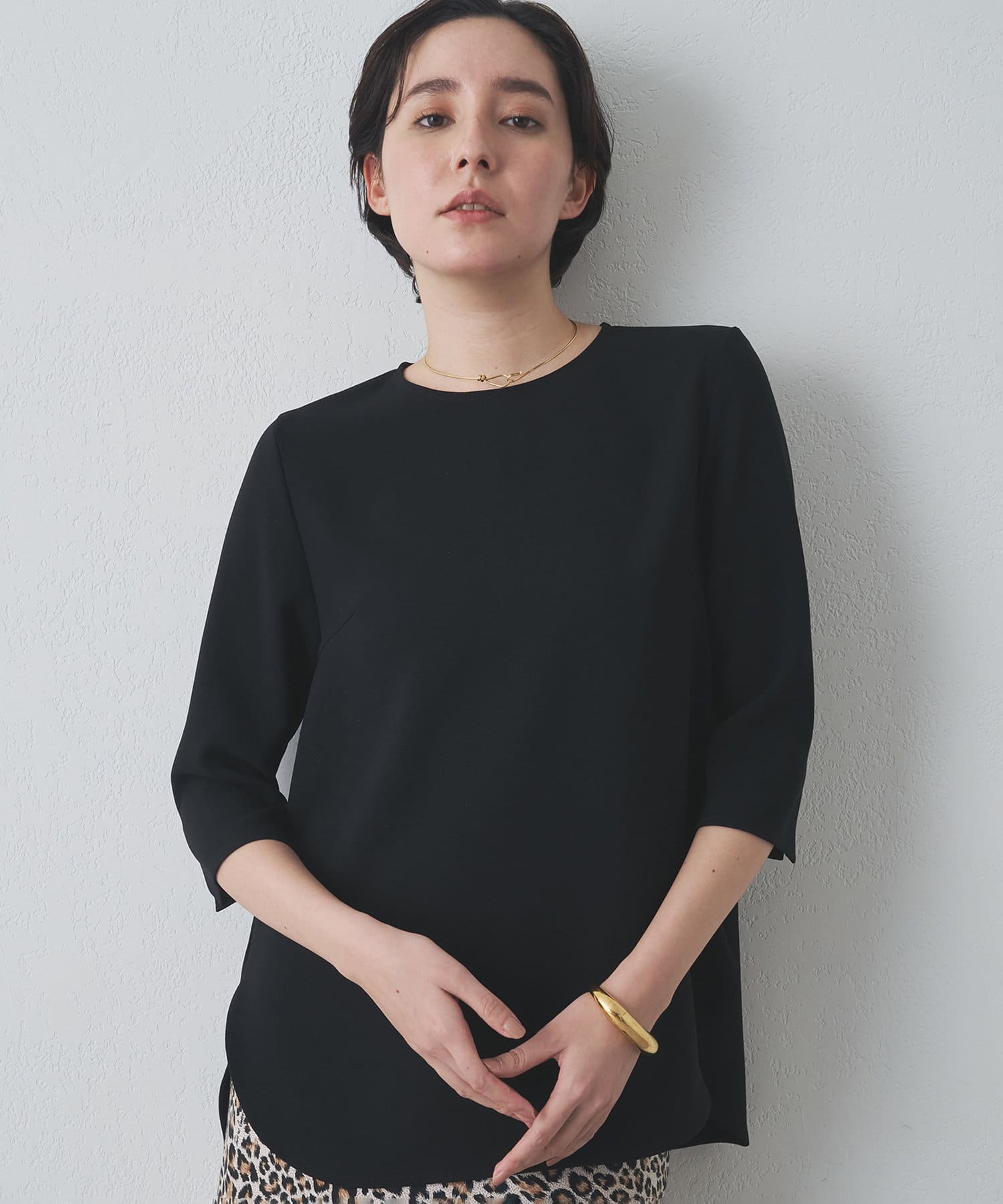 バックサテンブラウス | Whim Gazette(ウィム ガゼット)レディース