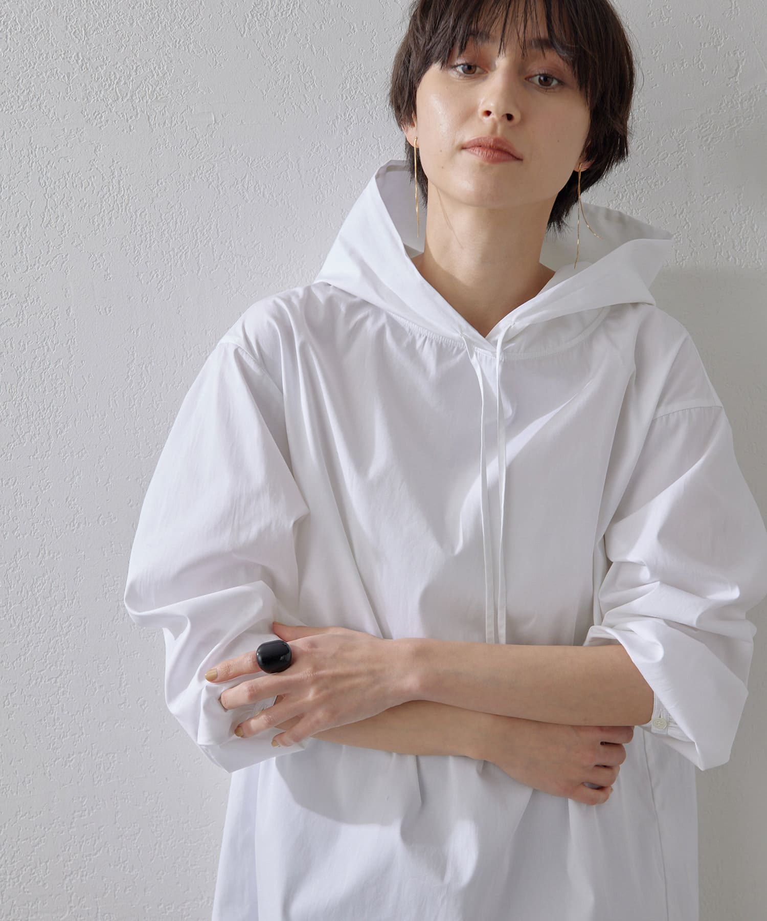 インフルエンサーコラボ】フーディシャツ | Whim Gazette(ウィム