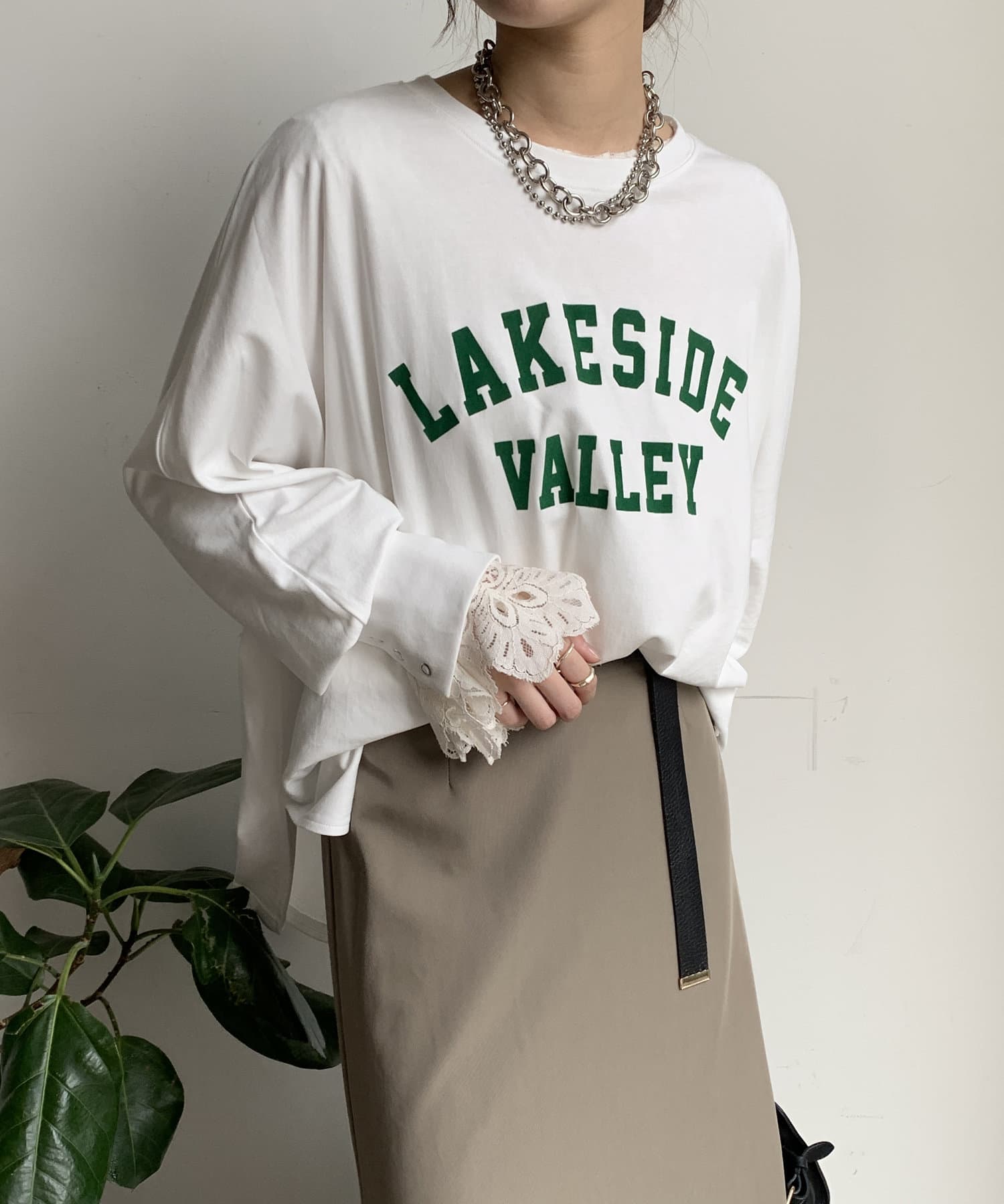 WEB限定】LAKESIDEプリントトップス | DOUDOU(ドゥドゥ)レディース