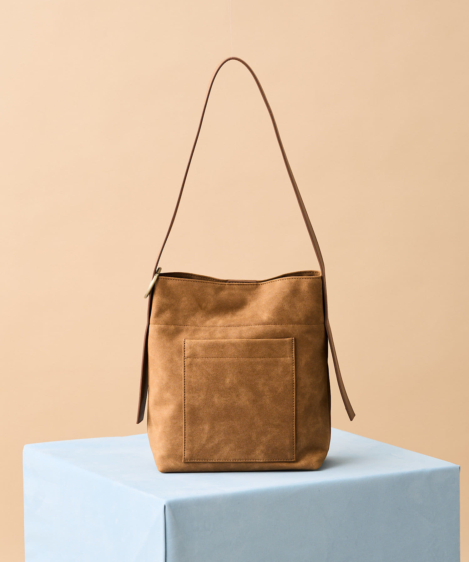 Kolors like you】スエードワンハンドルバッグ | Kastane(カスタネ