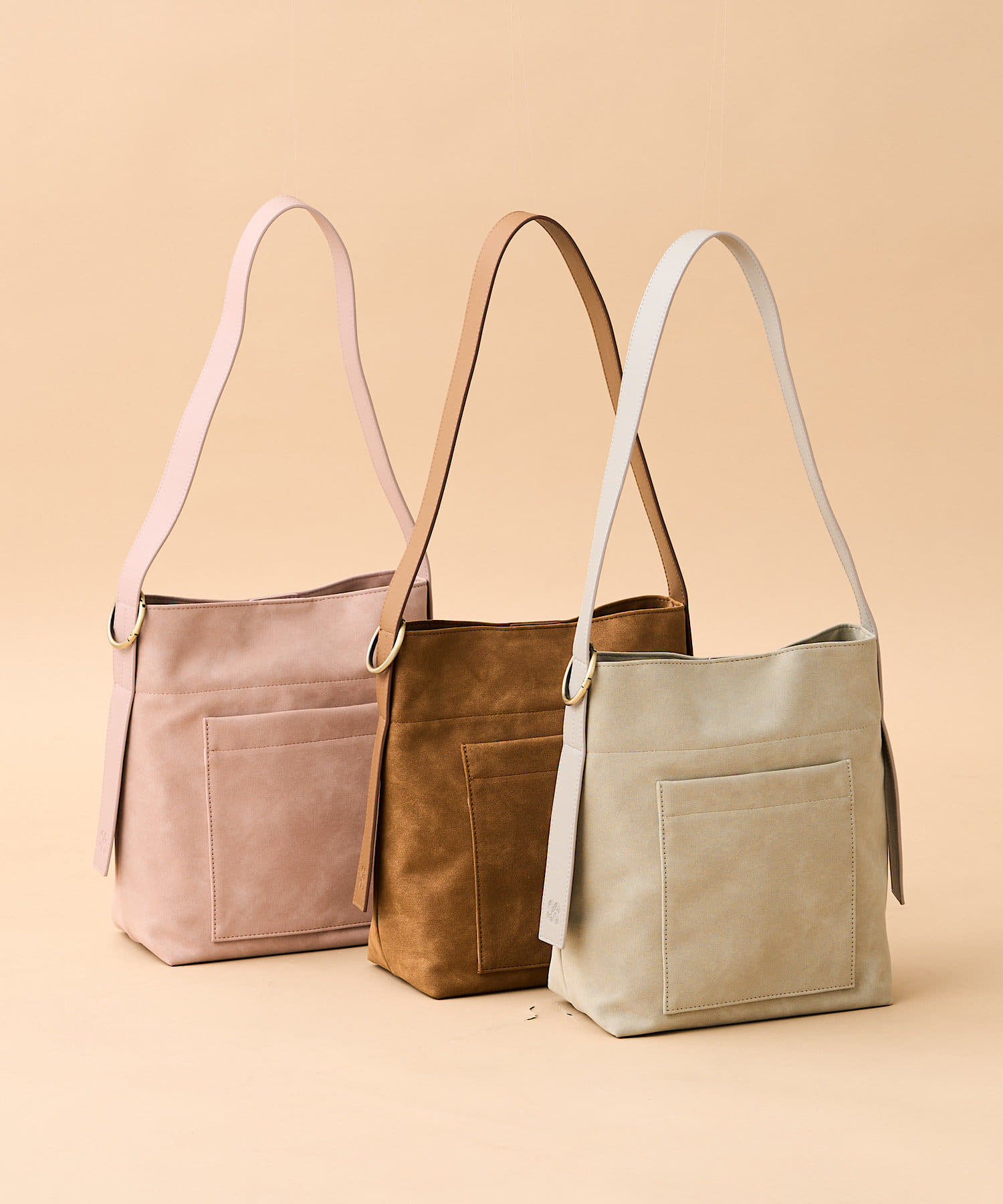 Kolors like you】スエードワンハンドルバッグ | Kastane(カスタネ