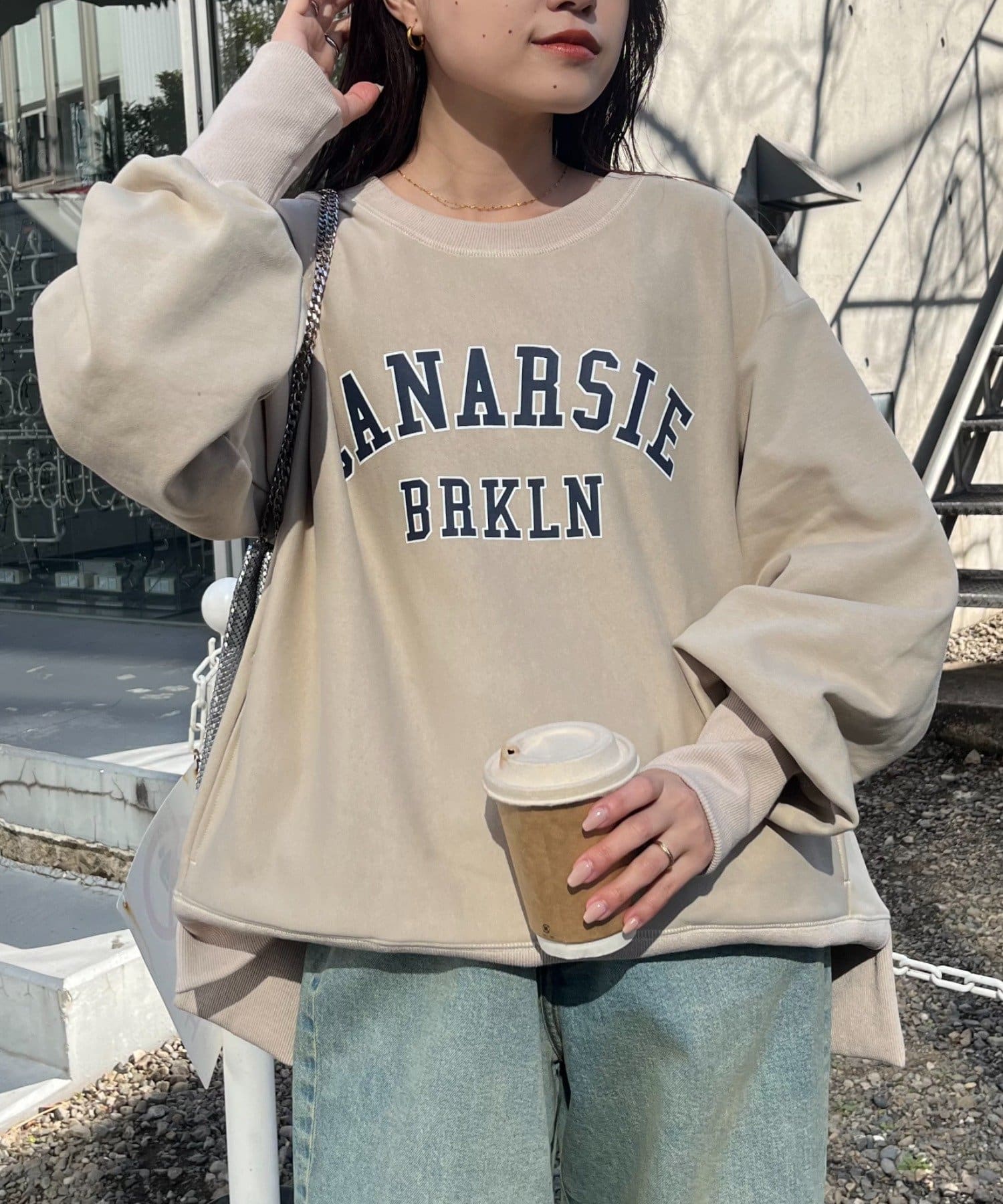 2025年S/S新作】2WAYポケット付きロゴスウェット | CIAOPANIC TYPY