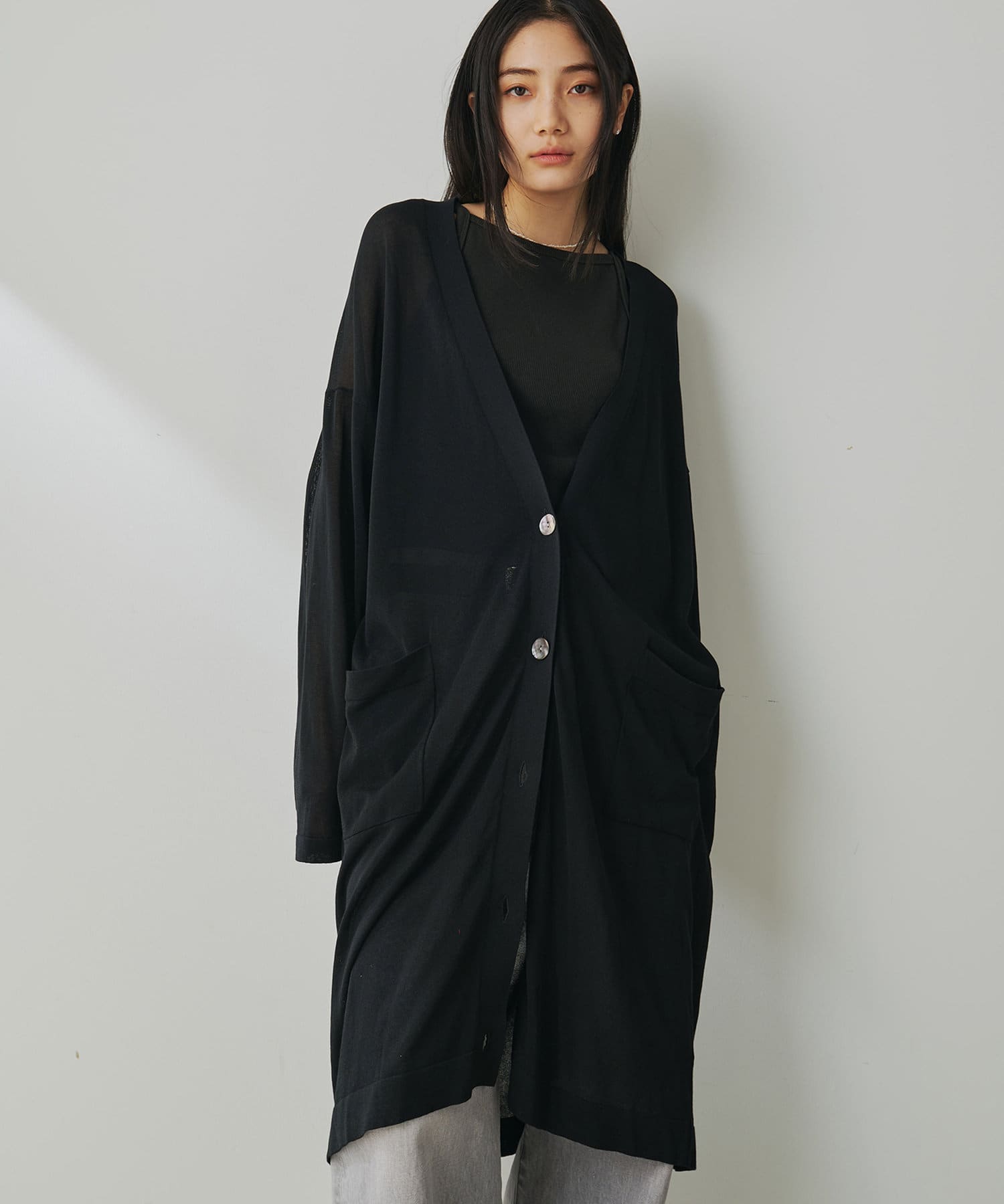 ハイゲージテンジクロングカーディガン | Whim Gazette(ウィム