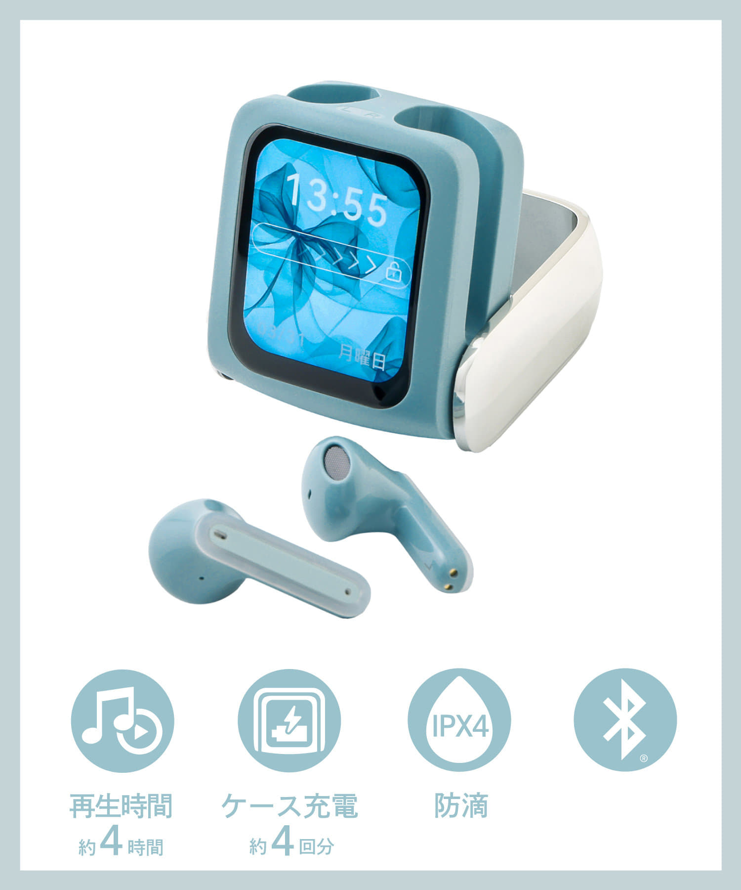 液晶ENCワイヤレスイヤホン | 3COINS(スリーコインズ)ライフスタイル