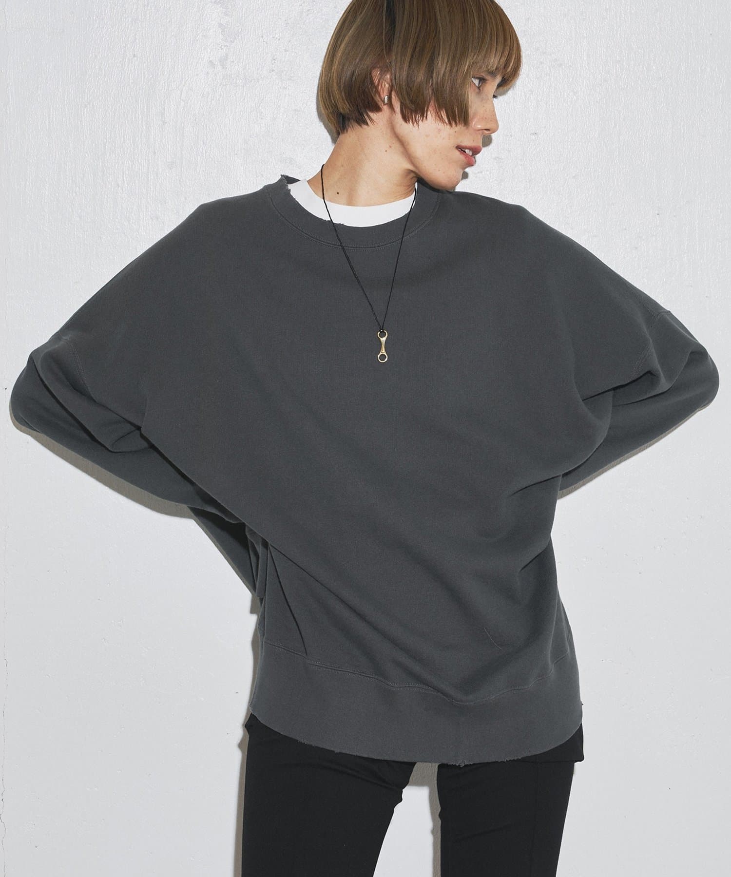 GEMINI】オーバーバックプリントスウェット | Whim Gazette(ウィム