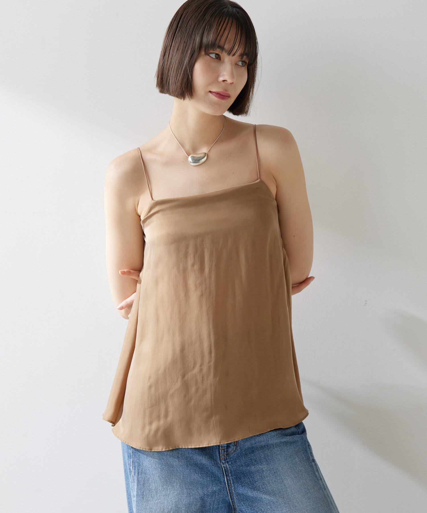 サテンキャミソール | Whim Gazette(ウィム ガゼット)レディース | PAL