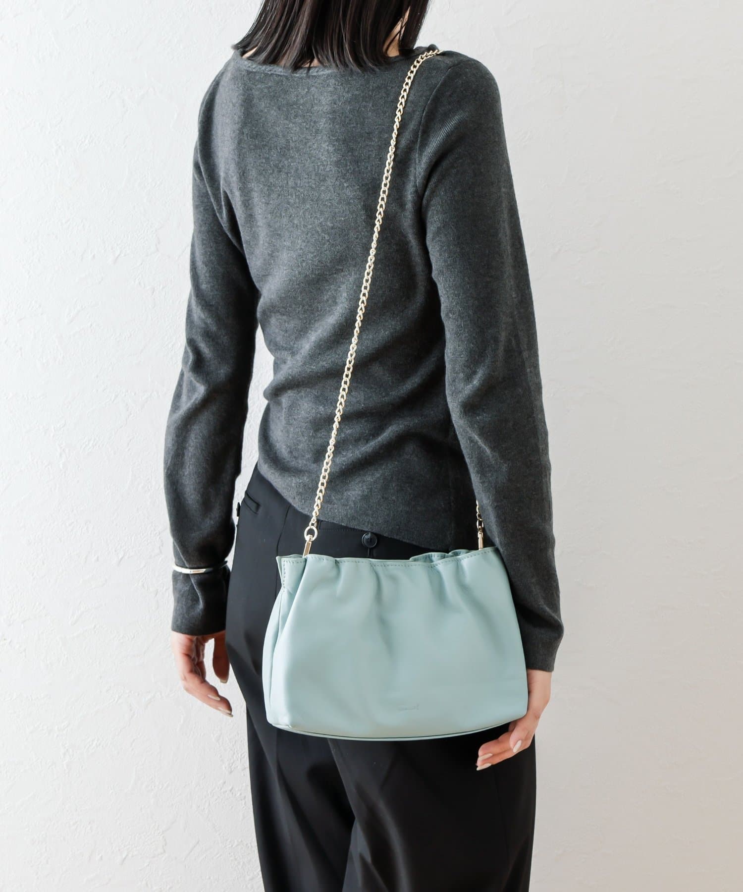 2wayギャザーチェーンバッグ(PT-233) | gemeil(ジェムイル)レディース