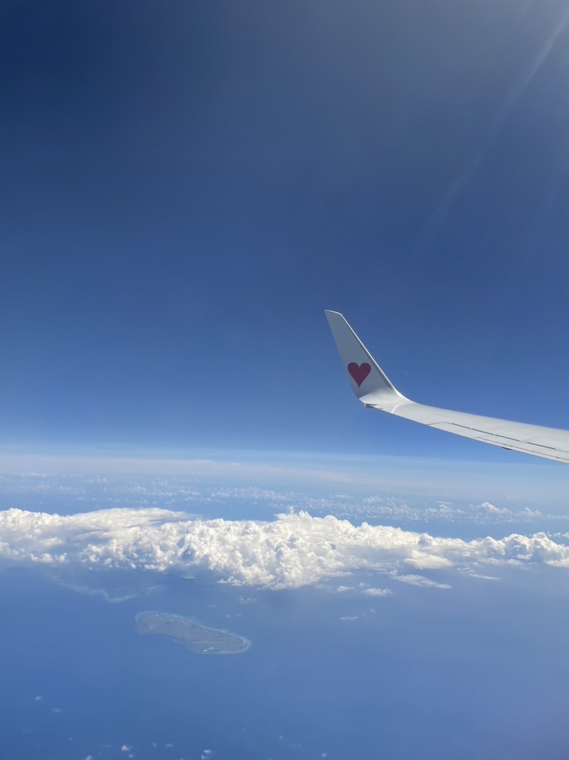 STUDIO BLUE MIYAKOのスタッフブログ(飛行機の窓から♡)【Photorait】