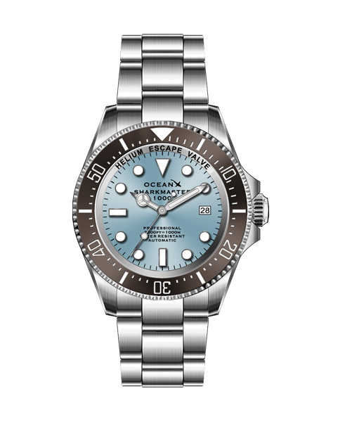 Ocean X Sharkmaster 1000 SMS1015 - automatic watches divers