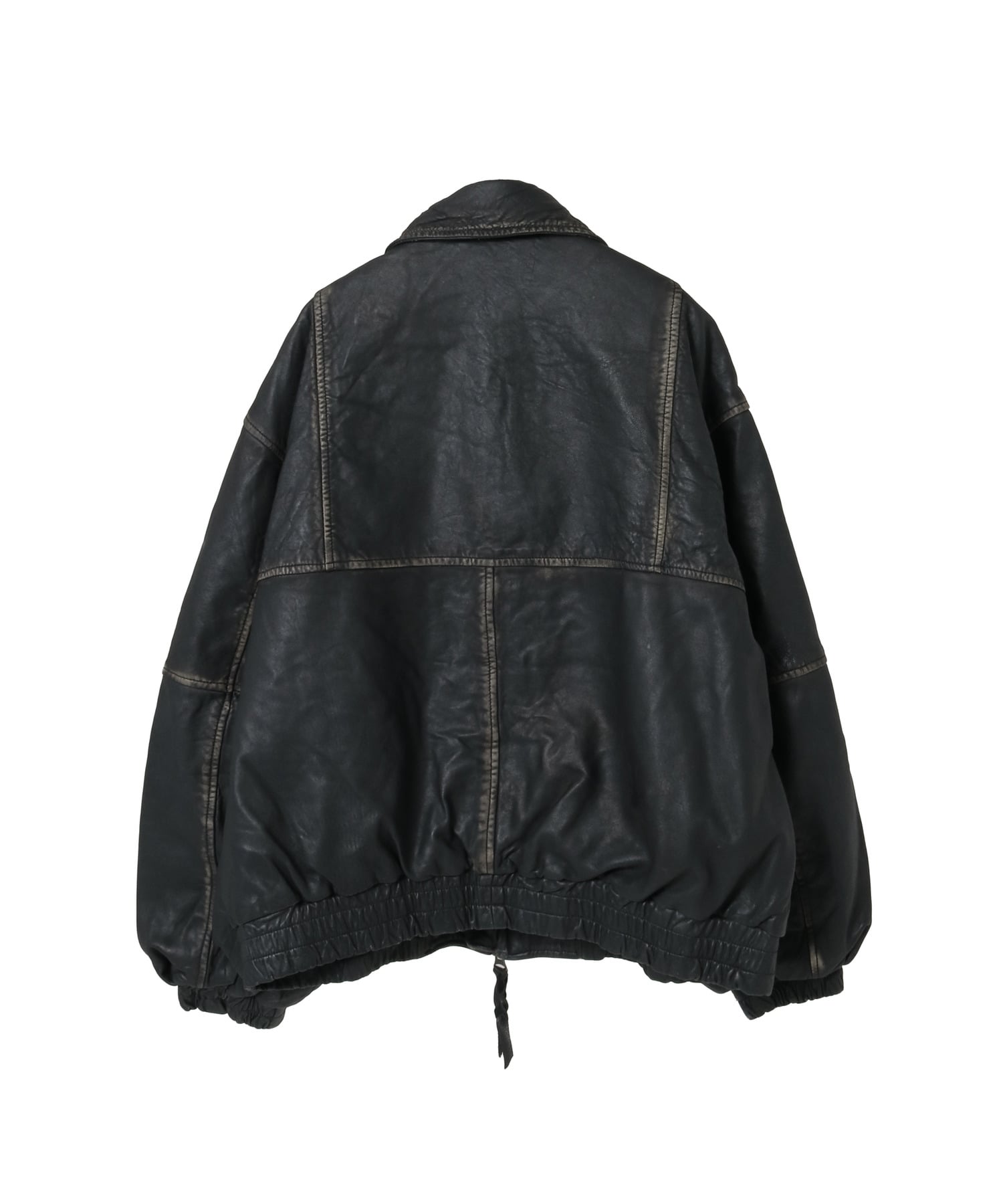 VINTAGE-LIKE SHEEP LEATHER ZIP BLOUSON｜CONVERSE TOKYO (コンバース