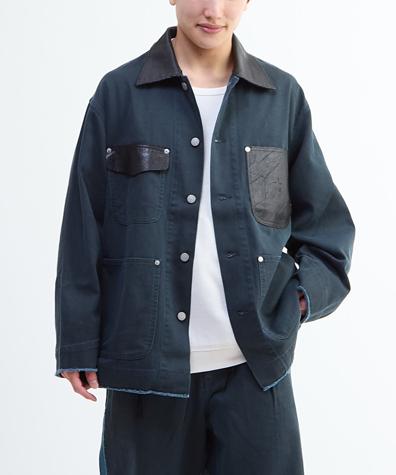 NAVY SERIES】TWILL MECHANIC JACKET (SET-UP)｜CONVERSE TOKYO