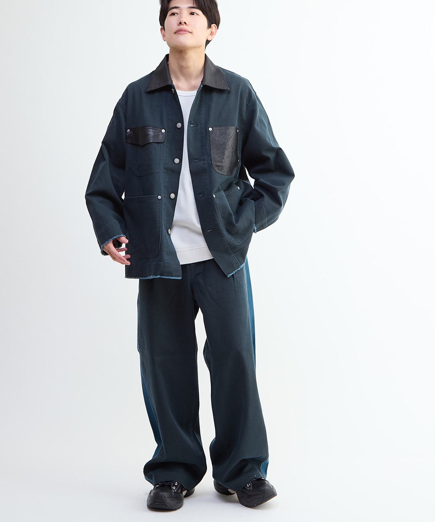 NAVY SERIES】TWILL MECHANIC JACKET (SET-UP)｜CONVERSE TOKYO