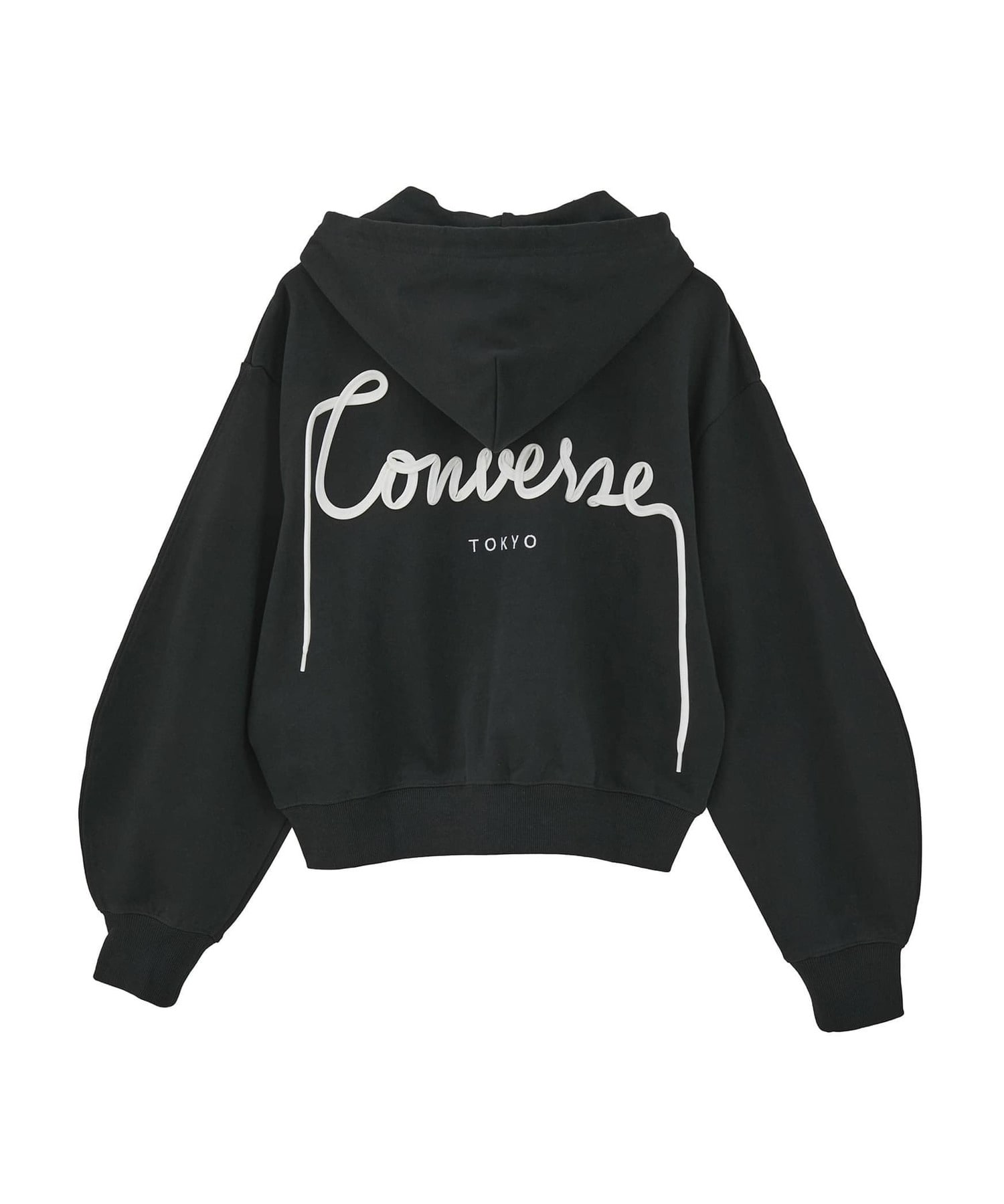 BACK SPINDLE LOGO ZIP HOODIE｜CONVERSE TOKYO (コンバーストウキョウ