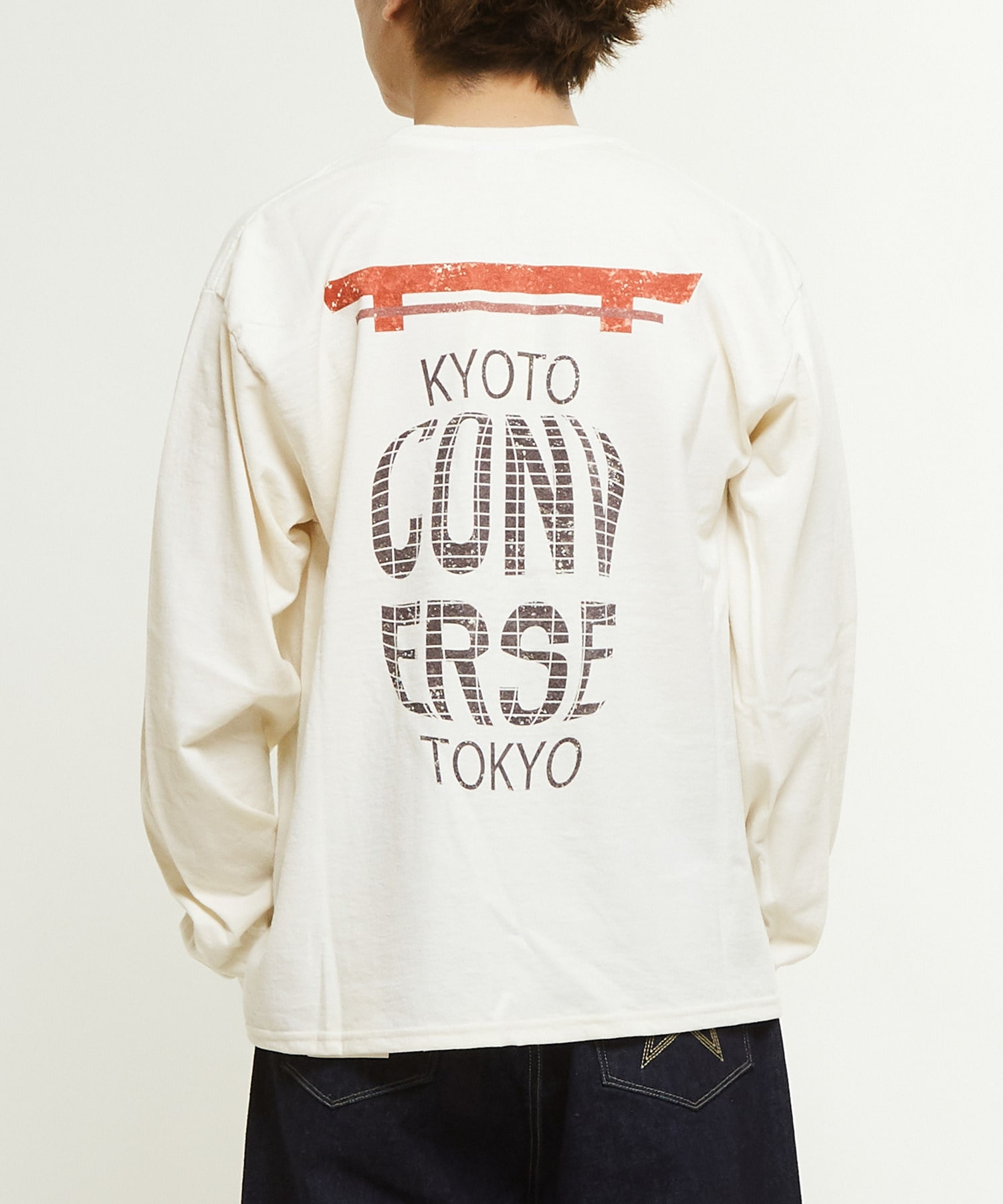 限定展開】LOGO DESIGN LONG-SLEEVED TEE｜CONVERSE TOKYO (コンバース