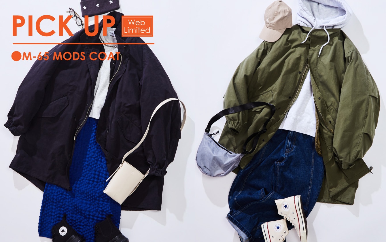 PICK UP】3WAYモッズコート 3/15より限定店舗にて販売開始☆｜CONVERSE