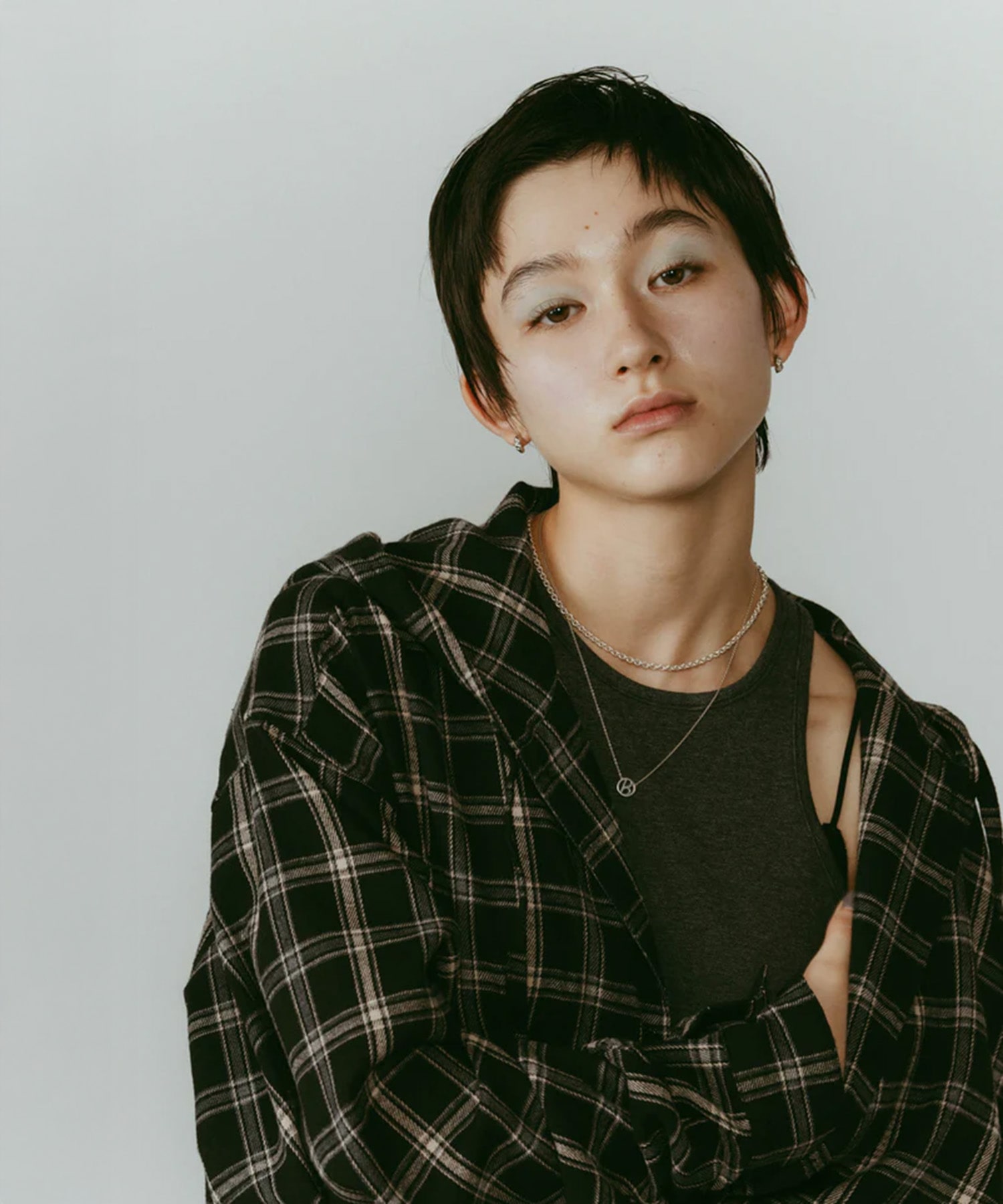 hooded over shirts(FREE CHECK): Knuth Marf: WOMENS｜CONZ ONLINE STORE