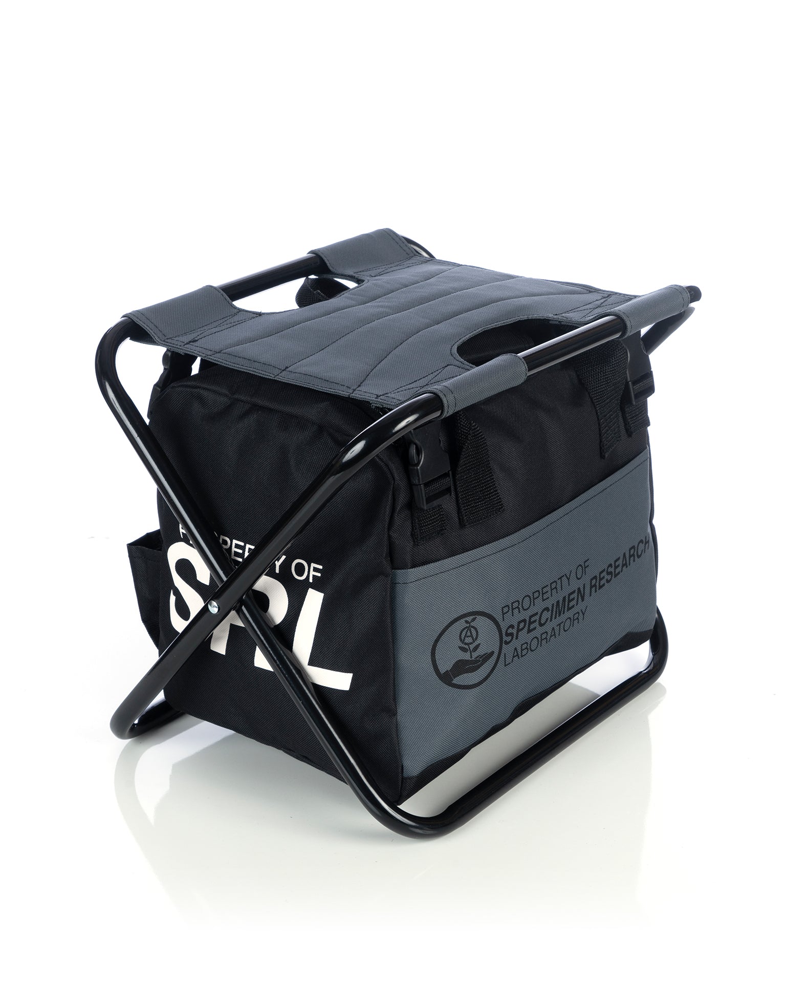 NEIGHBORHOOD | SRL Folding Stool Bag . SP Black / Grey | Concrete