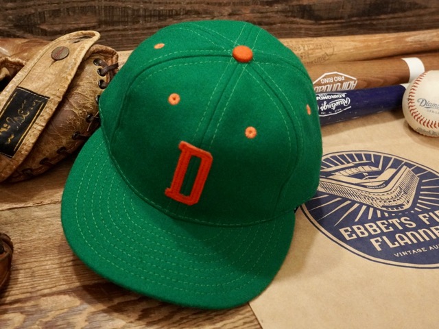 EBBETS FIELD : VINTAGE BALLCAP ” DUBLIN GREEN SOX 1951 “ | CONEY