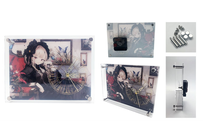 アクリル アート クロック | オリジナルグッズ・OEM・ノベルティ製作