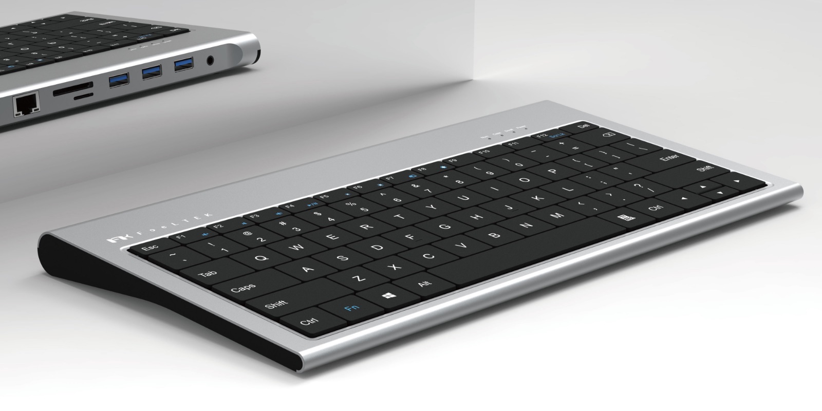 Feeltek | 11-in-1 USB-C Keyboard Hub EN / AR Ver. | 有限会社