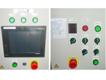 製紙業界向けタッチパネル盤現場用操作盤 | 電気制御盤の設計・製作