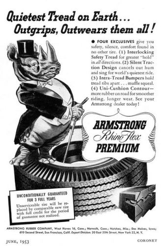 Armstrong Finds a Niche in the Tire Market - Connecticut History