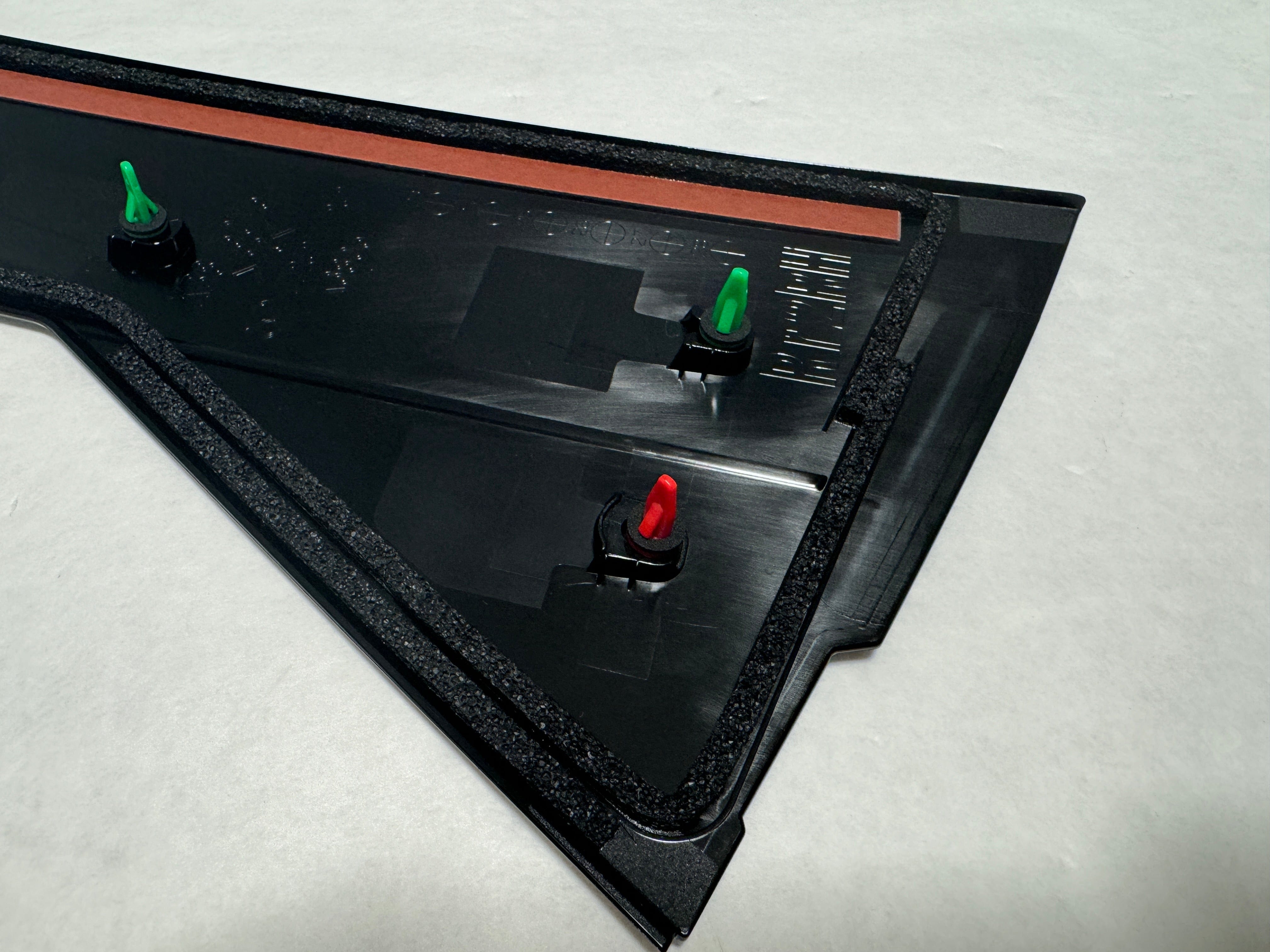 2017-2024 Mazda CX-5 Passenger Rear Door Garnish Pillar Trim Piano