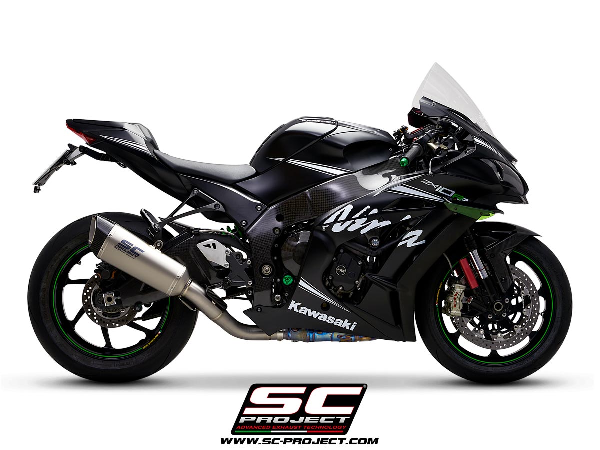 SC Project Exhaust Kawasaki Ninja ZX-10R SC1-R Silencer De-Cat 2016+