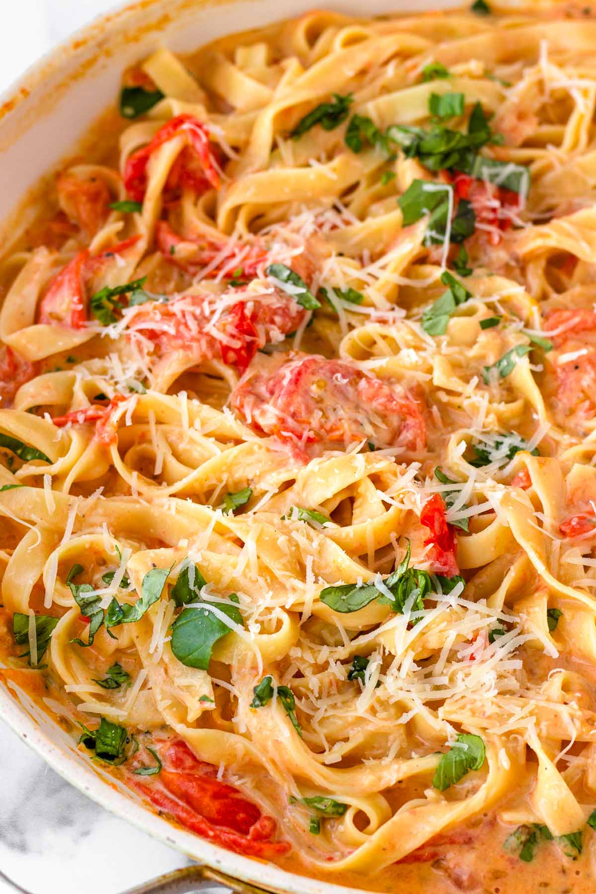 Creamy Tomato Pasta - Cooking For My Soul