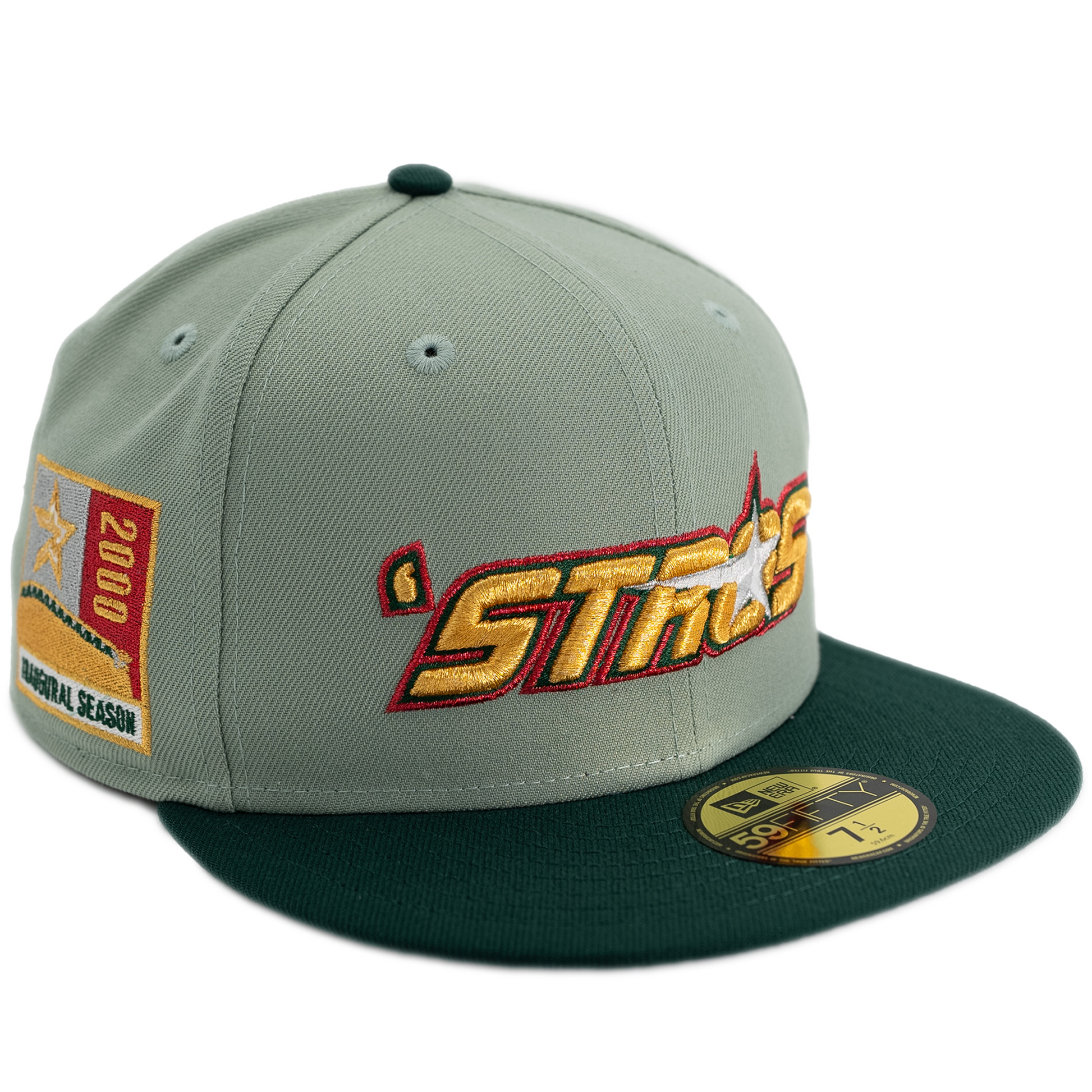 New Era Houston Astros 59FIFITY Fitted Hat - Everest Green – Cool