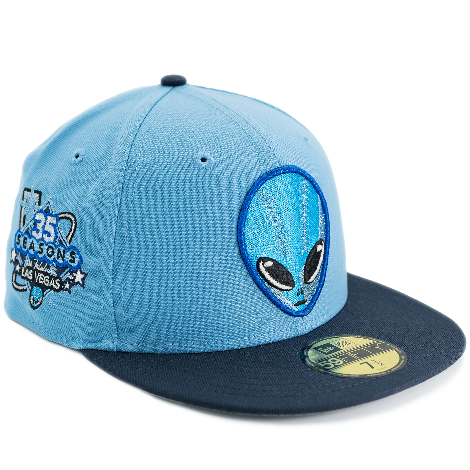 New Era Las Vegas Aviators 59Fifty Fitted Hat - Sky/ Navy – Cool