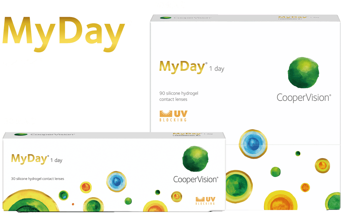 MyDay®（マイデイ®） - 近視用・遠視用コンタクトレンズ（1日使い捨て