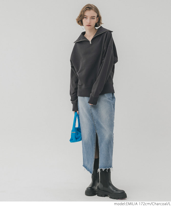 セール☆2990円→1490円 スウェット レディース ジップアップ 裏起毛