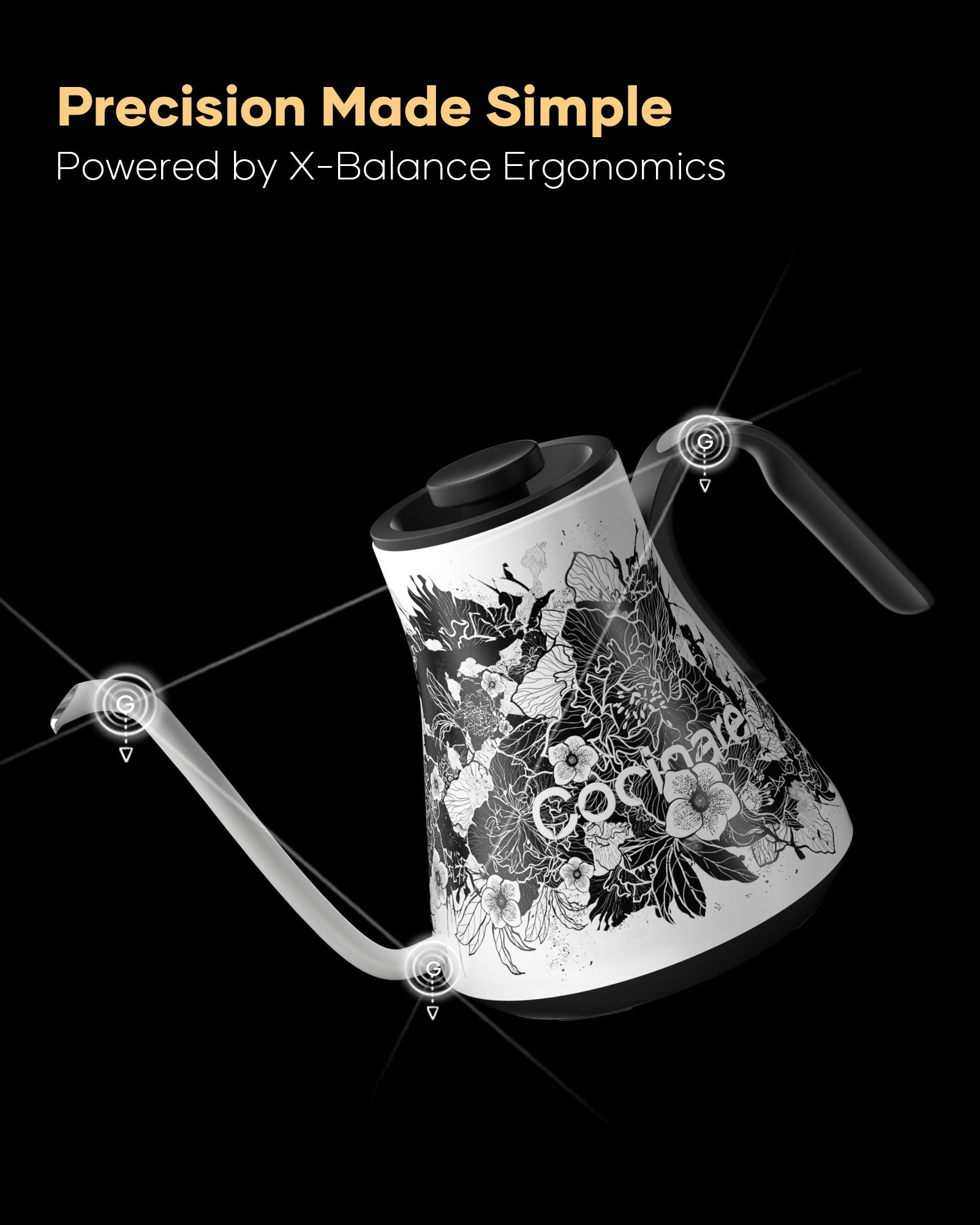 FLOW M9 Electric Kettle – Cocinare