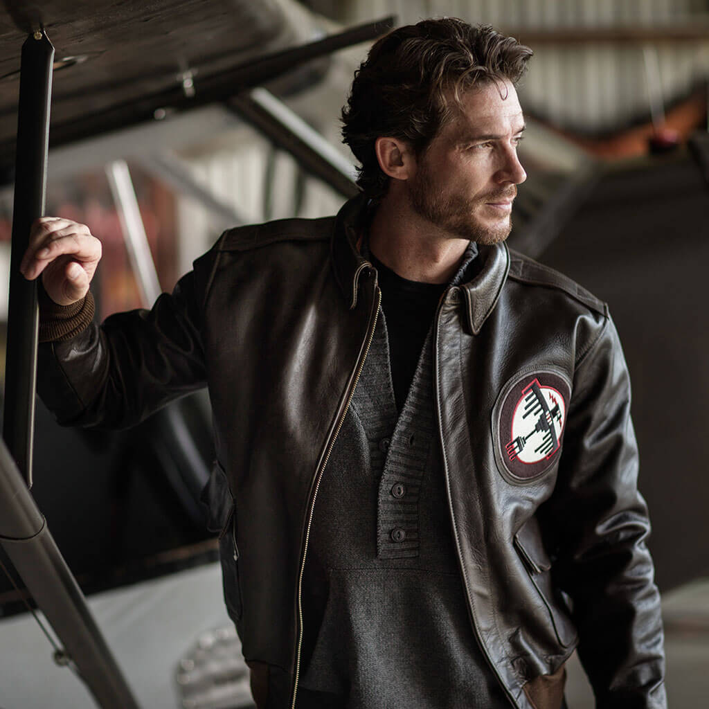 USAAF 34th Squadron Bomber Jacket - Horsehide Leather