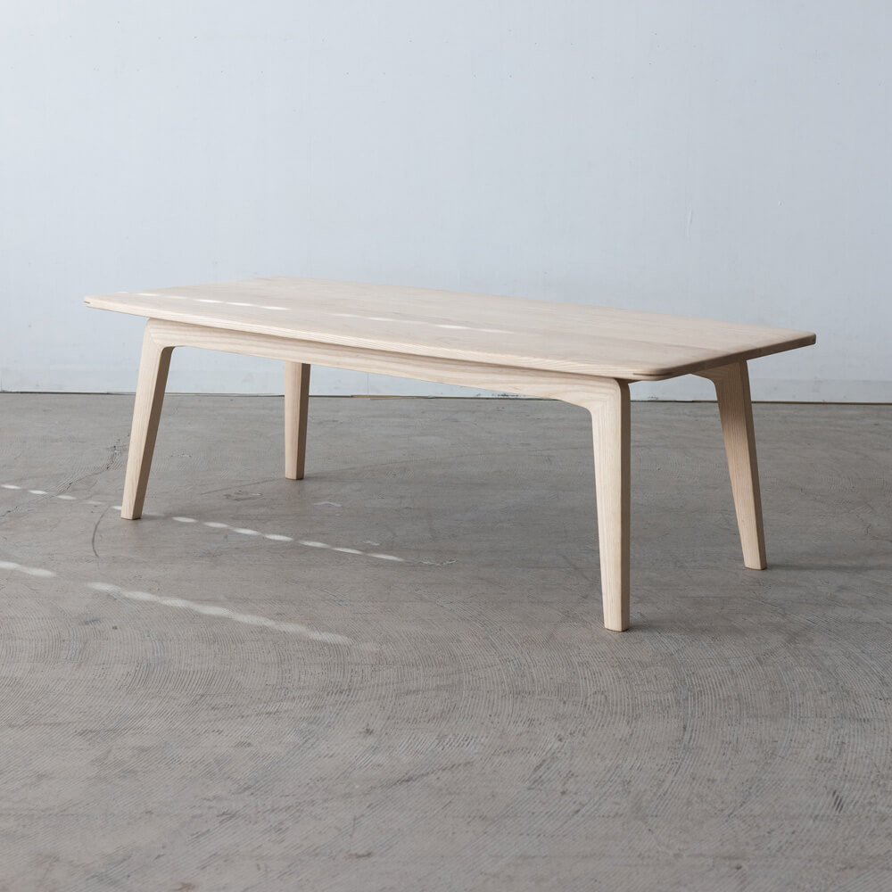 期間限定 送料無料】コーヒーテーブル120 ELEGANCE ホワイトアッシュ材