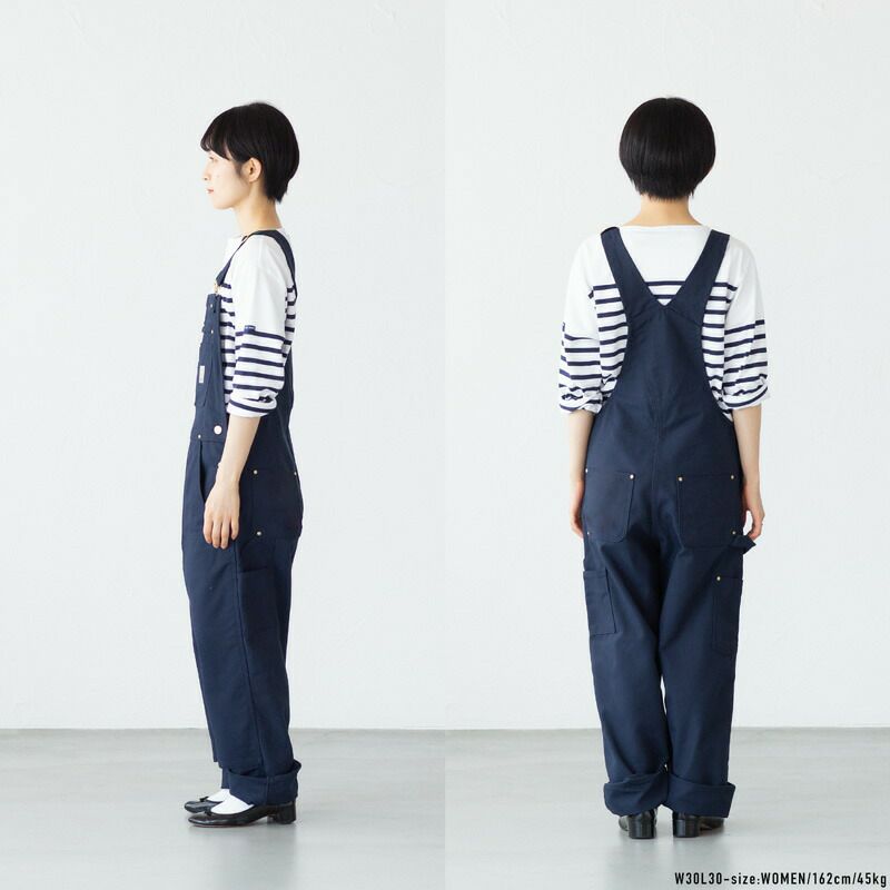 カーハート ダック ビブ オーバーオール 102776 ブラウンダック