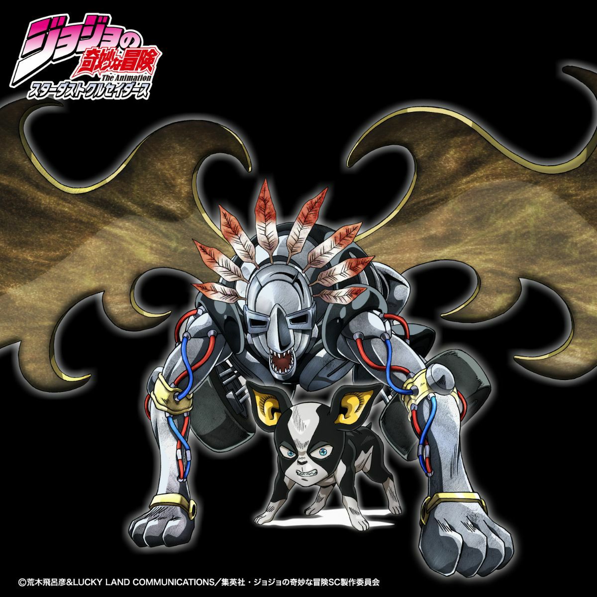 ジョジョの奇妙な冒険 イギー スターダストクルセイダース ドーム型