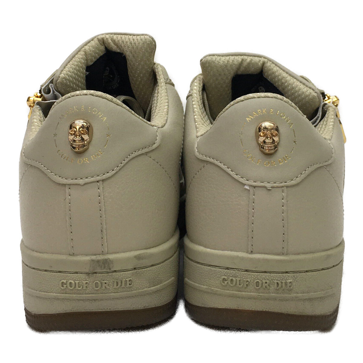 未使用 MARK＆LONA マーク＆ロナ BOA ゴルフシューズ 27 ベージュ 未