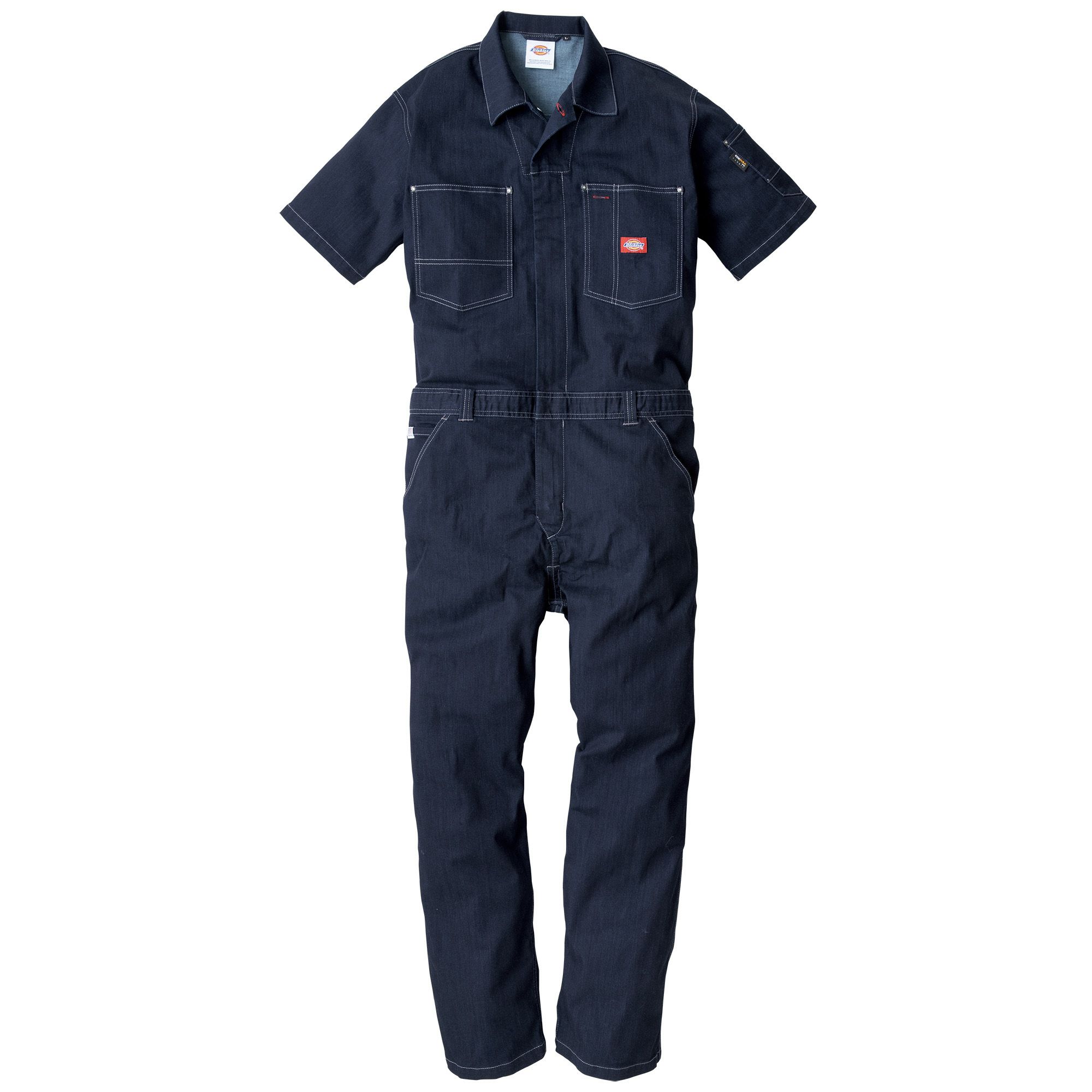 Dickies】CORDURAデニム半袖つなぎ|コーコス信岡公式通販
