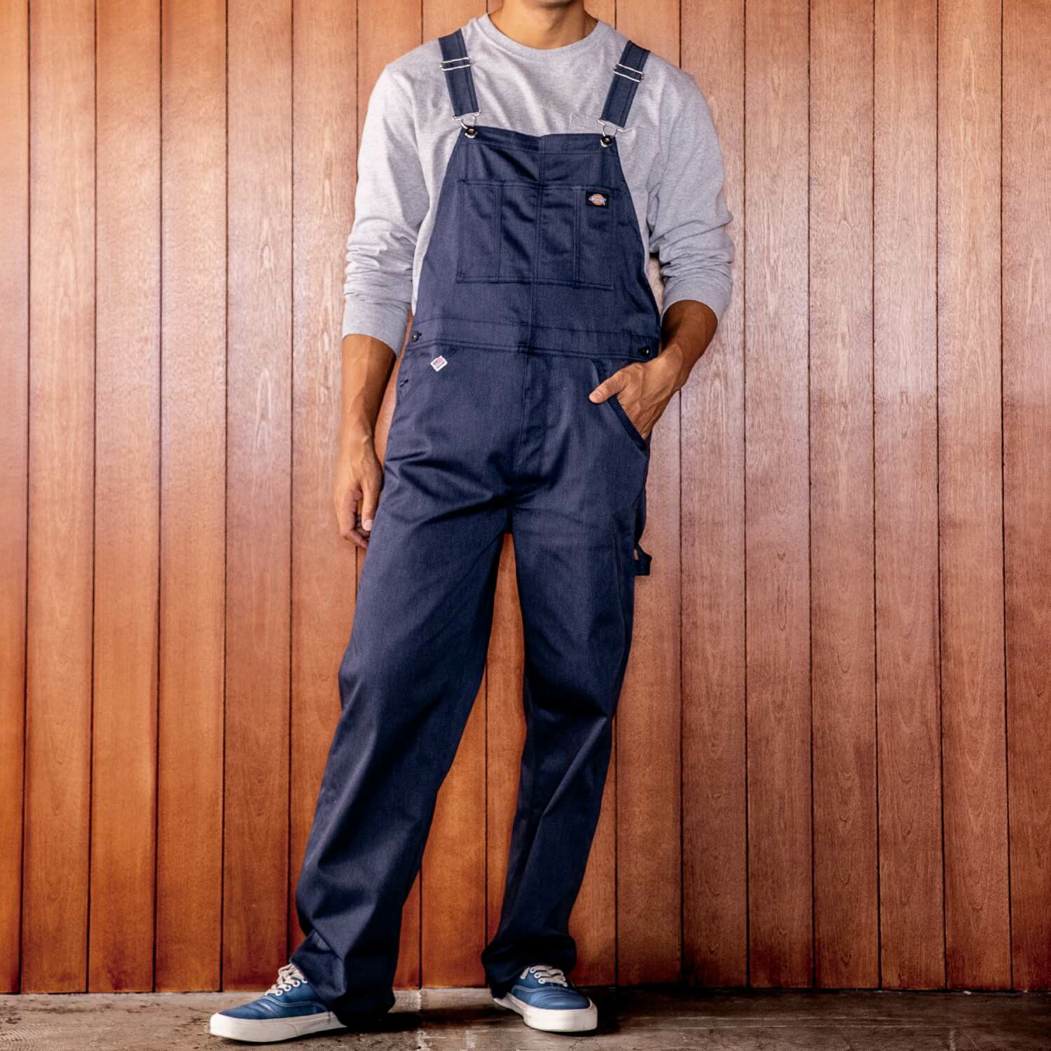 Dickies】T/Cストレッチオーバーオール|コーコス信岡公式通販