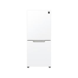 配送設置無料！純正SHARPシンプルホワイトコンパクト冷蔵庫！完動超美