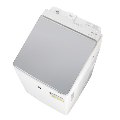 シャープ公式通販】 タテ型洗濯乾燥機＜シルバー系＞+標準配送設置
