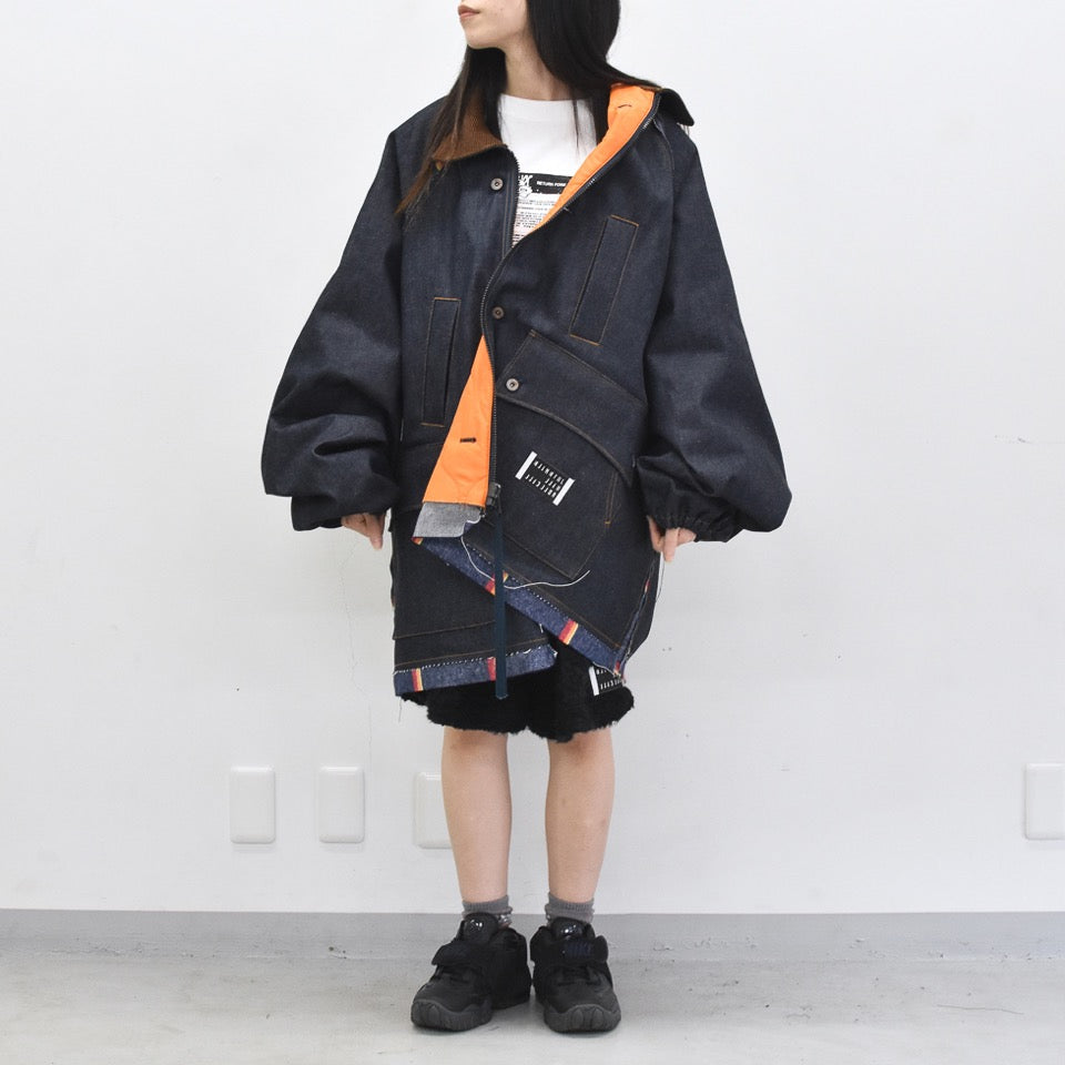 JUVENILE HALL ROLLCALL / 2094 INDIGO UKT FLD JACKET - INDIGO – COFFIN