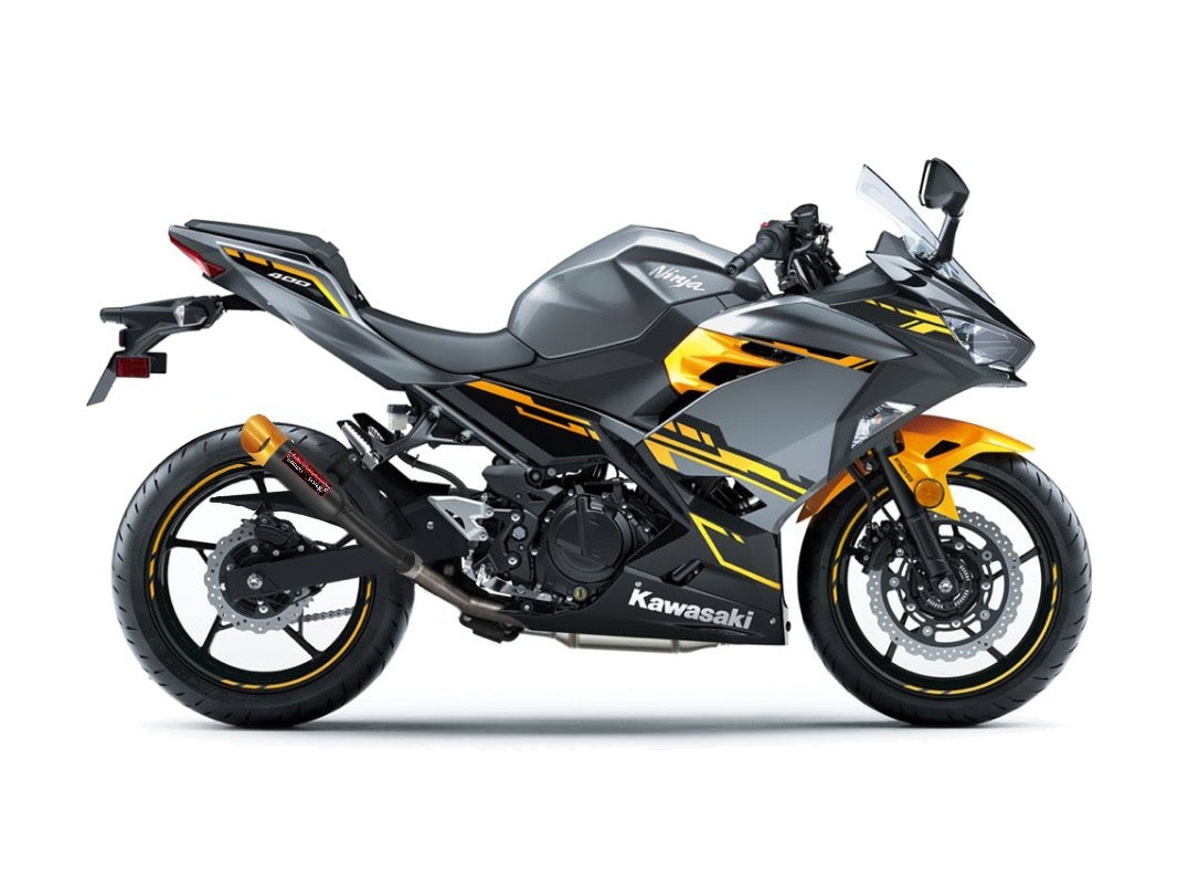 Kawasaki Ninja 500 Coffman Slip-On Exhaust (2024-2026) ABS SE EX