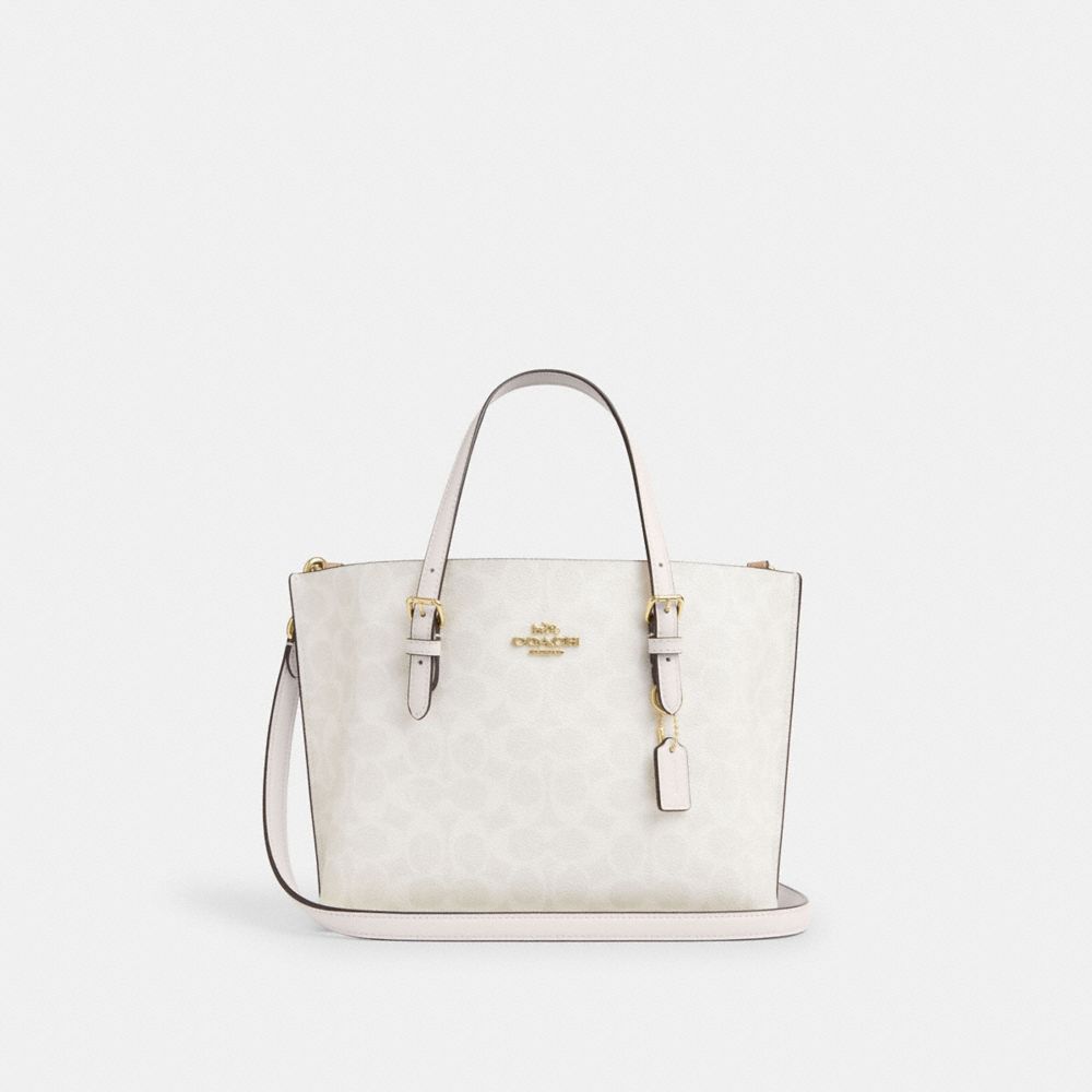 COACH® Outlet | Mollie Tote Bag 25 In Signature Canvas