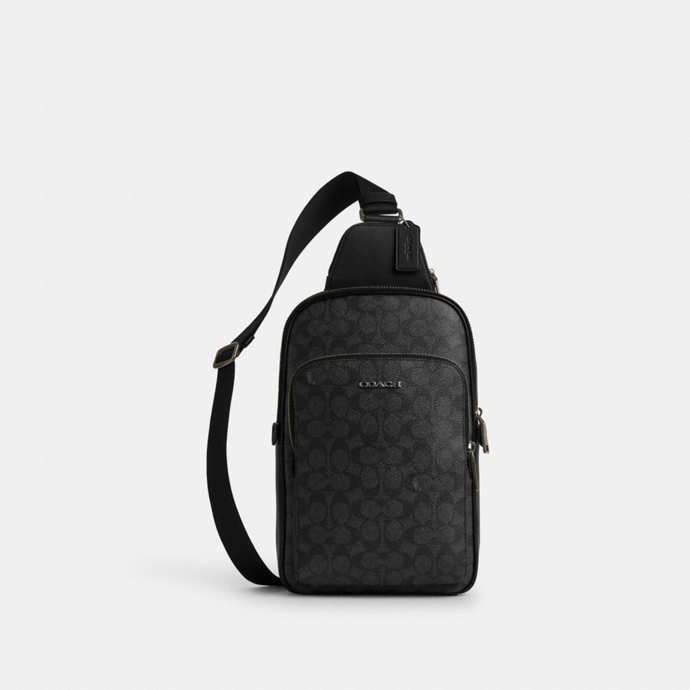 公式】コーチアウトレット | イーサン パック・シグネチャー キャンバス